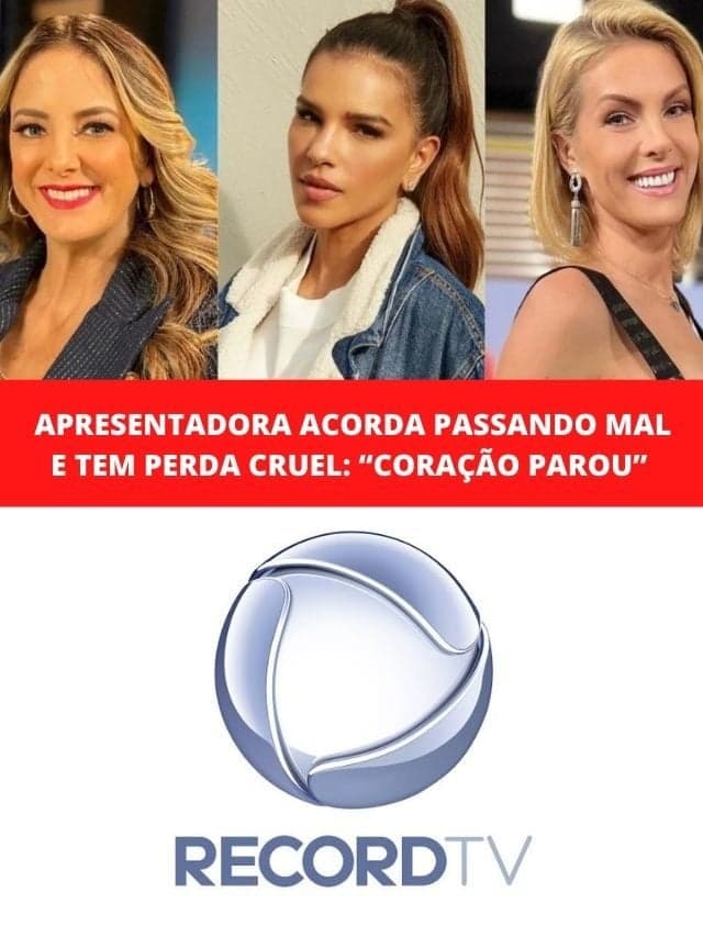 Apresentadora  passa mal e tem perda cruel: “Coração parou”