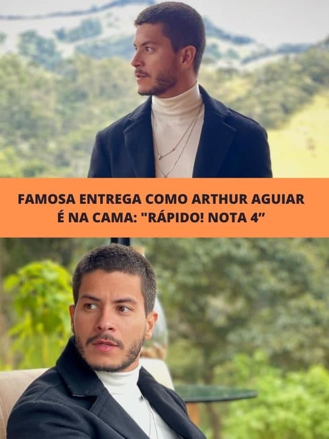Famosa entrega como Arthur Aguiar é na cama: “Rápido! Nota 4”