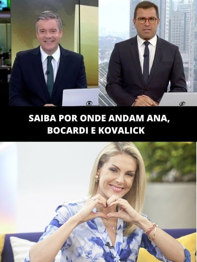 Demitidos? Bocardi, Ana e Kovalick somem e paradeiros são expostos