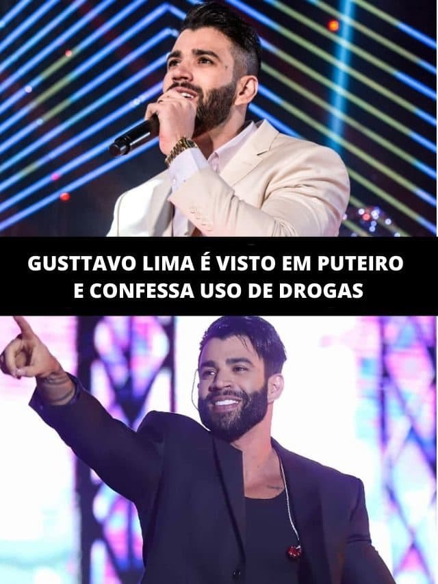 Gusttavo Lima é flagrado em puteiro e confessa até uso de drogas