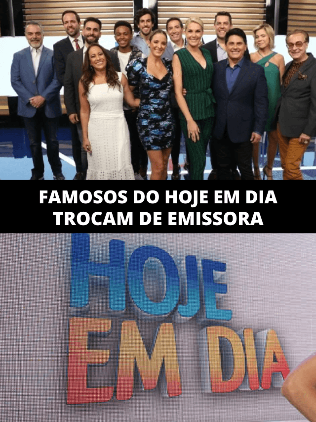 Apresentadores do Hoje em Dia tem demissão e trocam de emissora