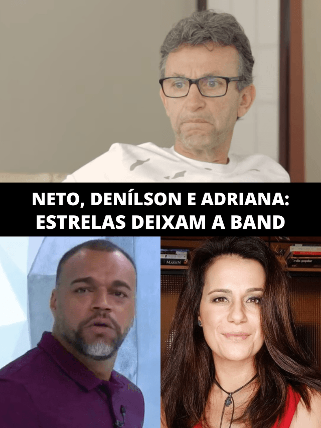 Band tem correria com saída de Adriana, Denílson, Neto e ‘Datena’