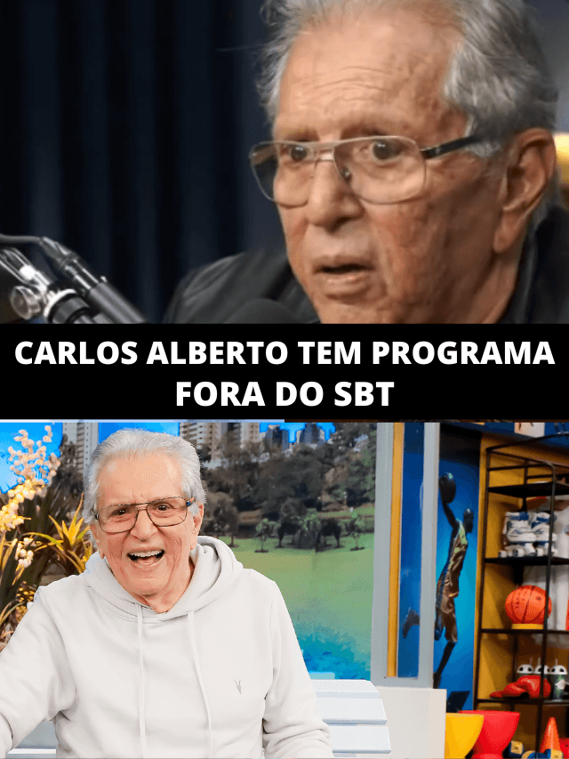 Carlos Alberto assume programa fora do SBT e expõe responsável: “Ela”