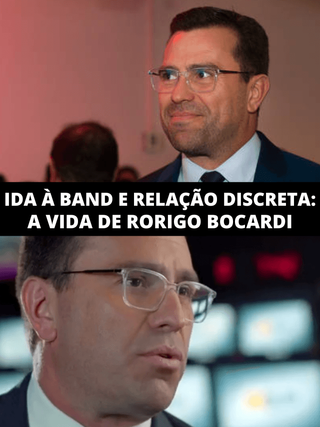Entregador, ida à Band e casamento discreto: a vida de Rodrigo Bocardi