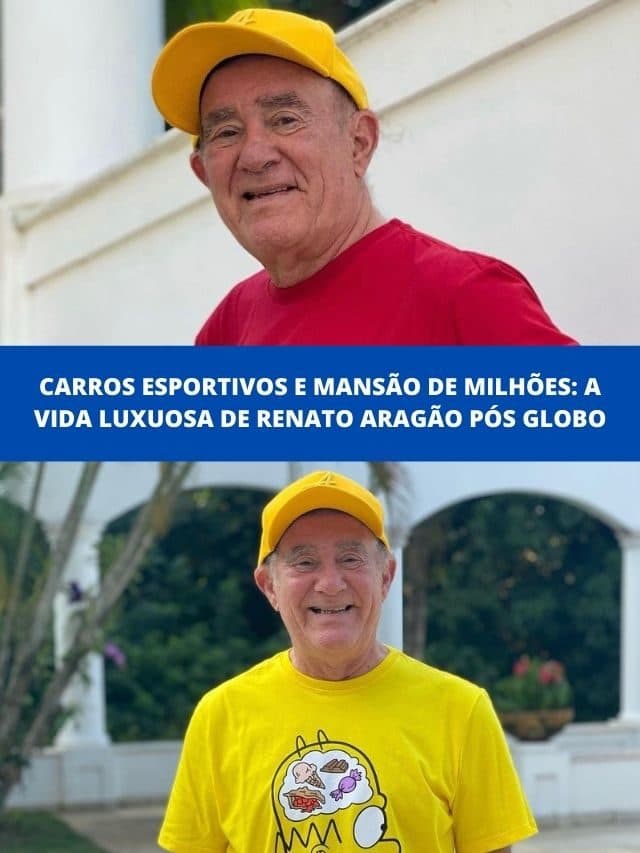 Carros esportivos e mansão: A vida de Renato Aragão pós Globo