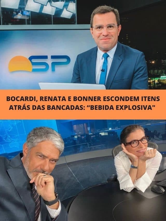 Bocardi, Renata e Bonner: O que escondem atrás das bancadas?