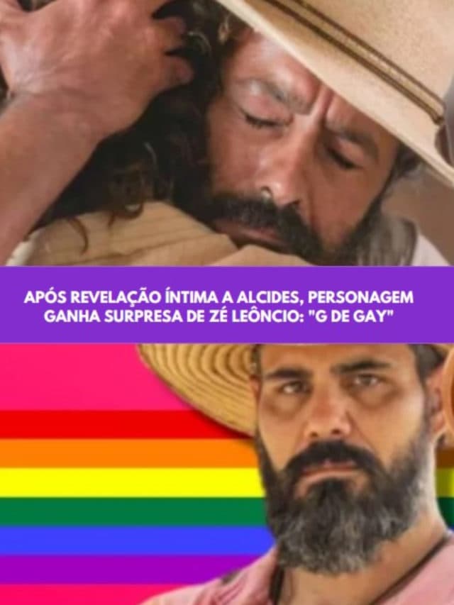 Próximo a Alcides, personagem ganha surpresa de Zé: “G de Gay”