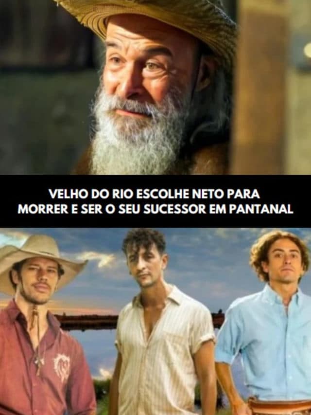 Velho do Rio escolhe neto para morrer e ser o seu sucessor em Pantanal