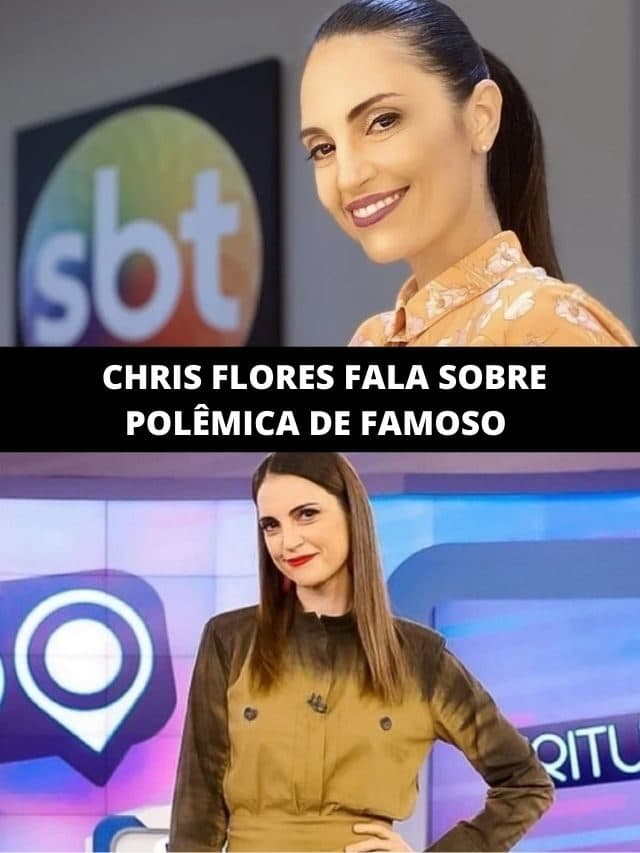 Chris Flores opina ereção de famoso em cima do palco: “Limite”