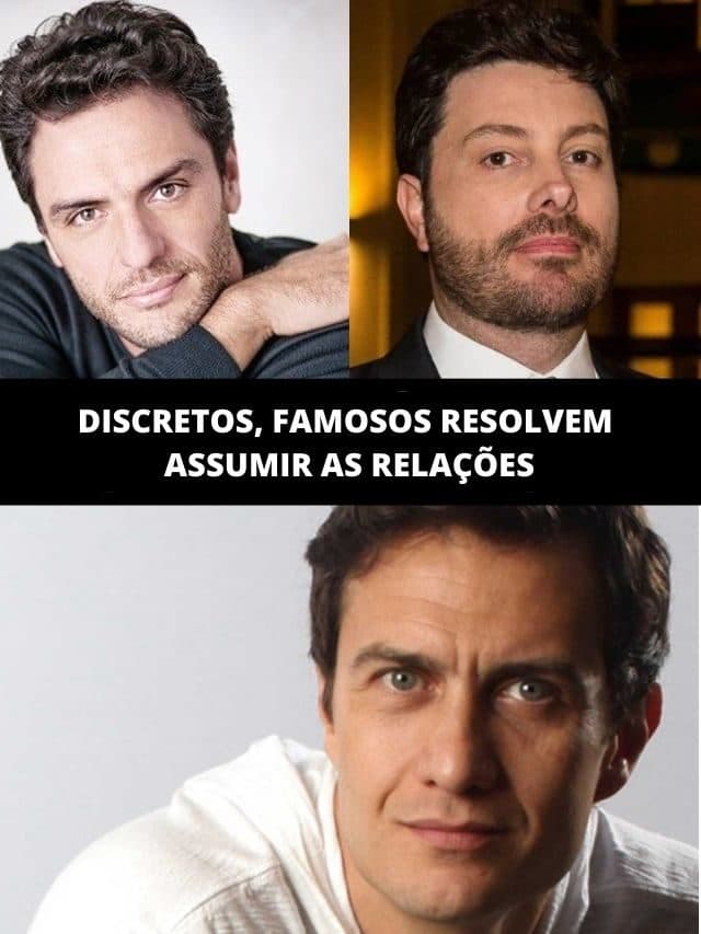 Gentili, Gabriel Braga e Lombardi: Discretos, famosos assume relações