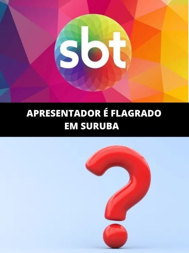 Apresentador do SBT é flagrado em suruba só com homens: “Eu sentei”