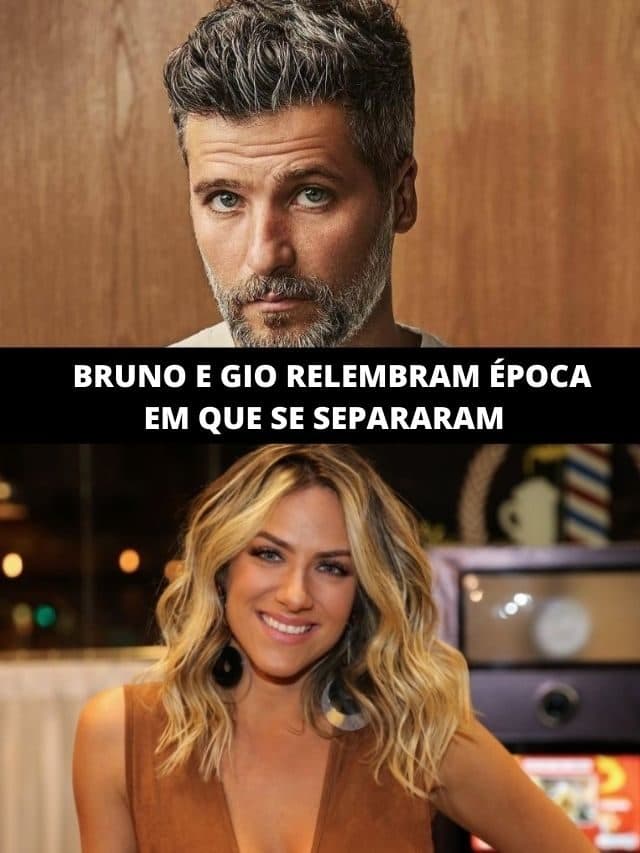 Bruno Gagliasso ficou doente quando separou de Gio: “Pior momento”
