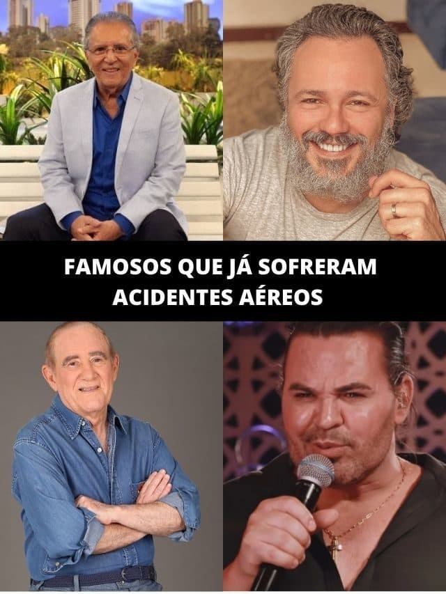 Eduardo C, Didi, Danton e Carlos Alberto: famosos têm acidente aéreo