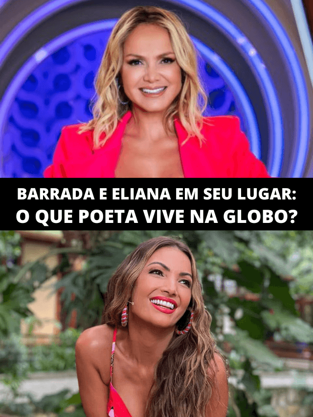 Barrada em reunião e Eliana no seu lugar: o que Poeta vive na Globo