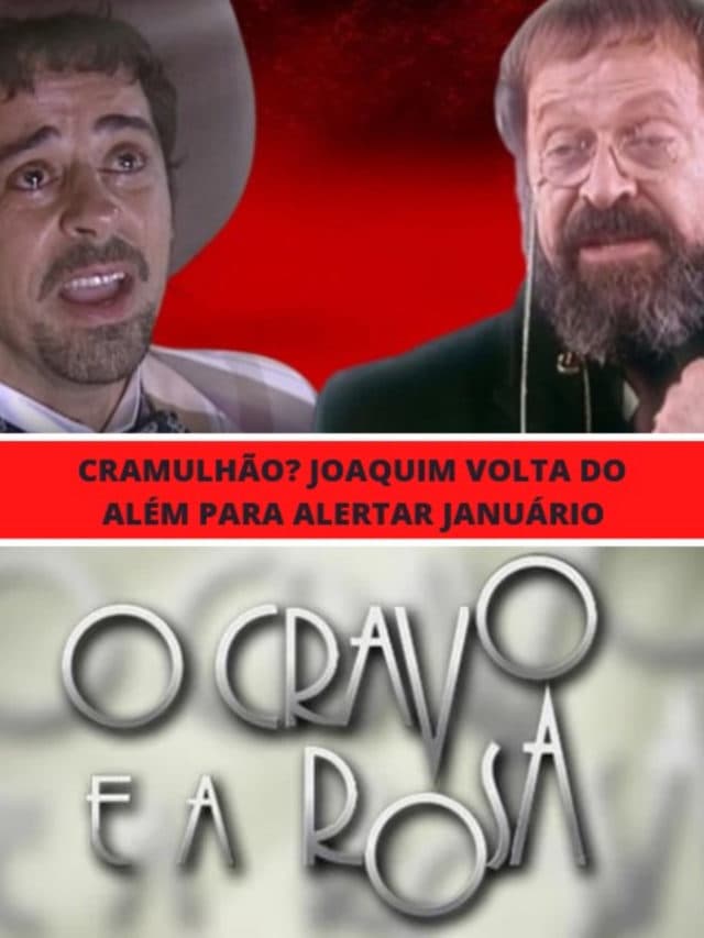Cramulhão? Joaquim volta do Além para alertar Januário