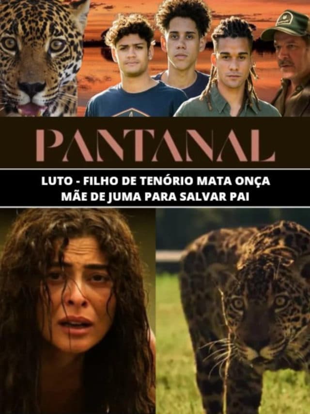 Luto em Pantanal – Filho de Tenório mata onça mãe de Juma