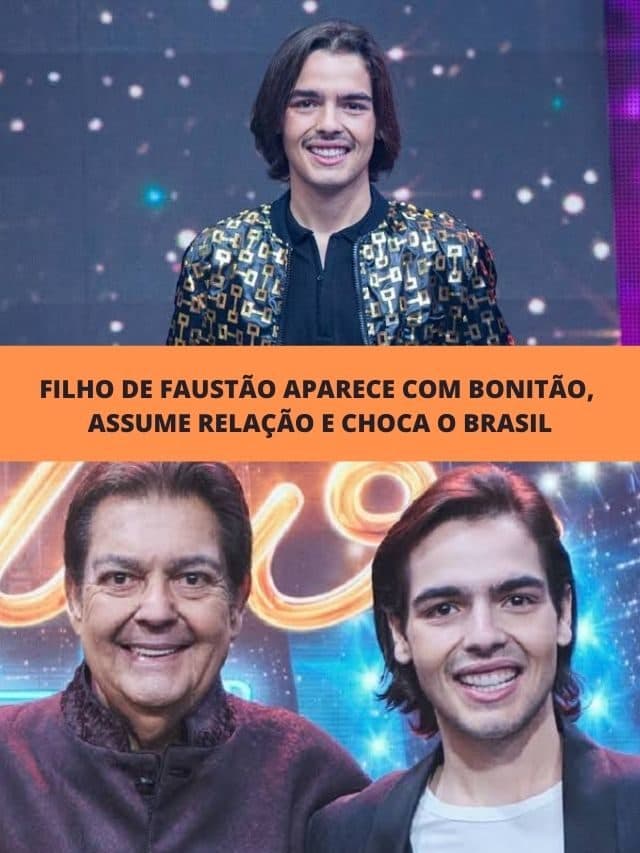 Filho de Faustão aparece com bonitão, assume relação e choca o Brasil