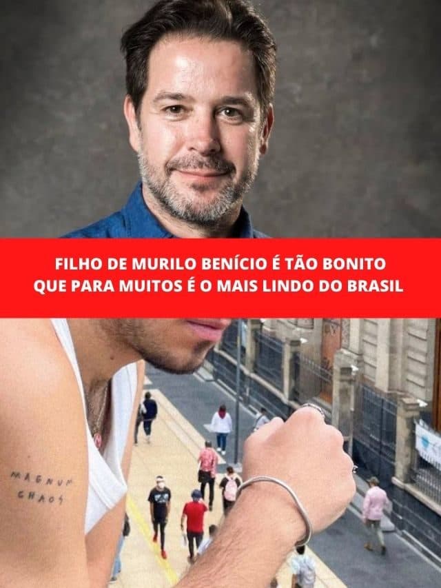 Filho de Benício é tão bonito que para muitos é o mais lindo do Brasil