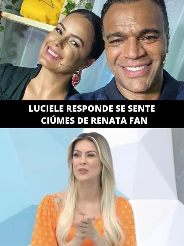 Esposa de Denílson deu resposta sincera sobre ciúmes de Renata Fan
