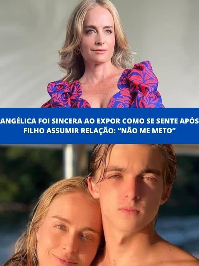 Angélica foi sincera ao expor como se sente após filho assumir relação