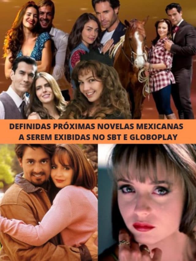 Definidas novelas mexicanas a serem exibidas no SBT e na Globoplay
