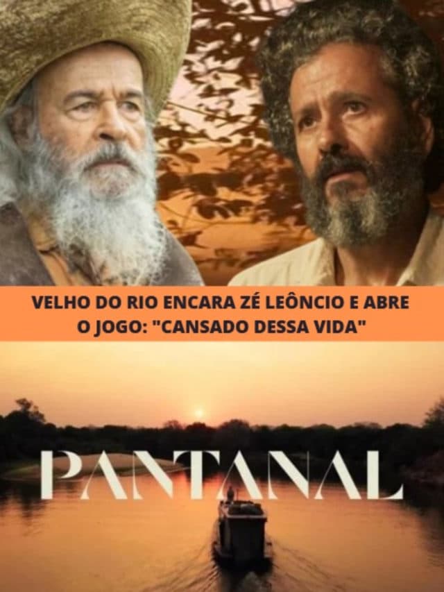 Velho do Rio encara Zé Leôncio e abre o jogo: “Cansado dessa vida”