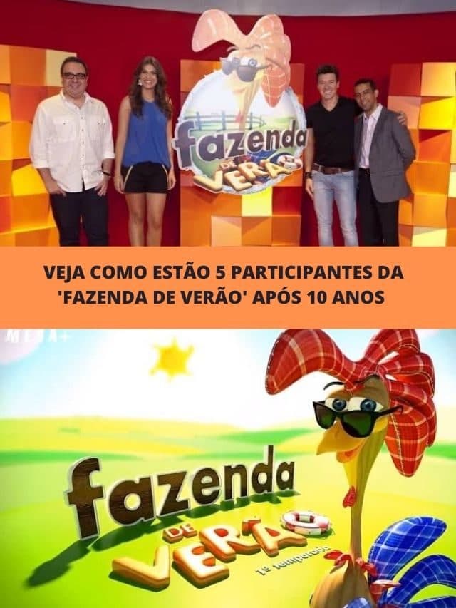 Veja como estão 5 participantes da ‘Fazenda de Verão após 10 anos