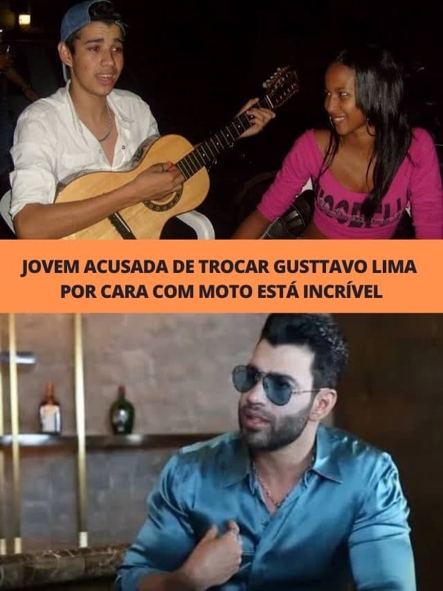 Jovem acusada de trocar Gusttavo Lima por cara com moto está incrível