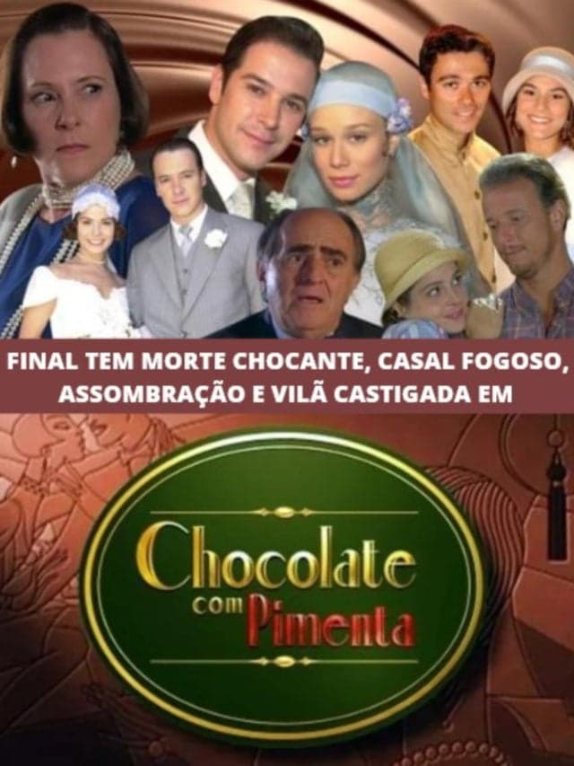 Final tem morte chocante, casal fogoso, assombração e vilã castigada