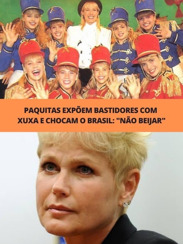 Paquitas expõem bastidores com Xuxa e chocam o Brasil: “Não beijar”