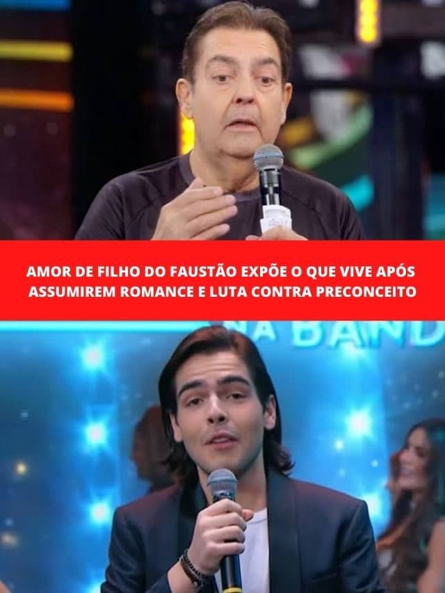 Amor de filho do Faustão expõe o que vive após assumirem romance