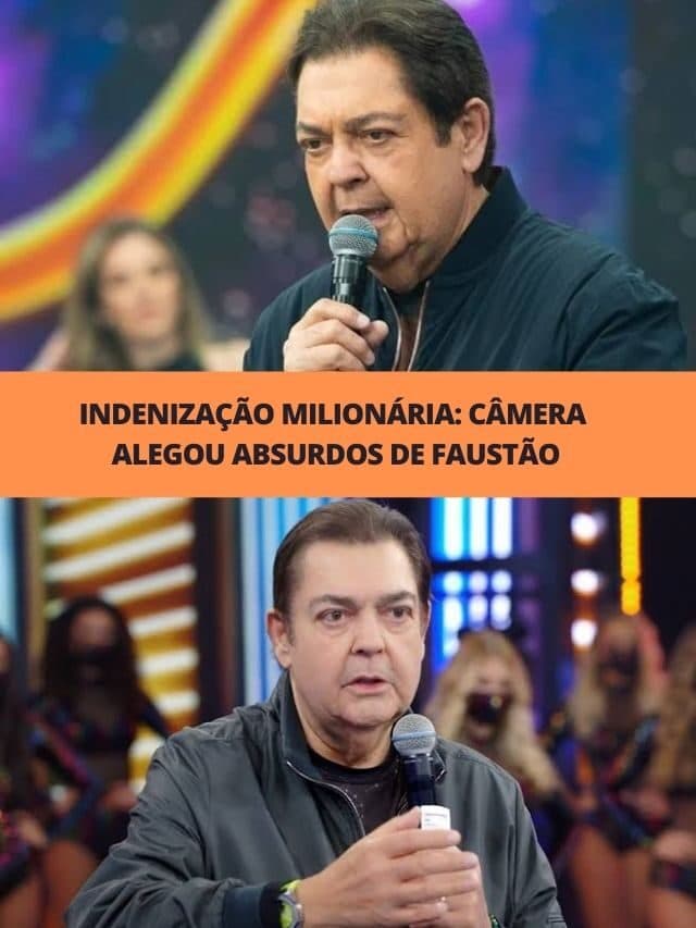 Indenização milionária: Câmera alegou absurdos de Faustão