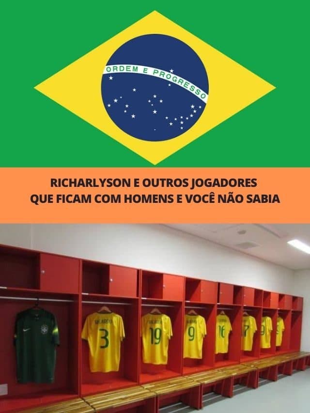 Richarlyson e outros jogadores que ficam com homens e você não sabia