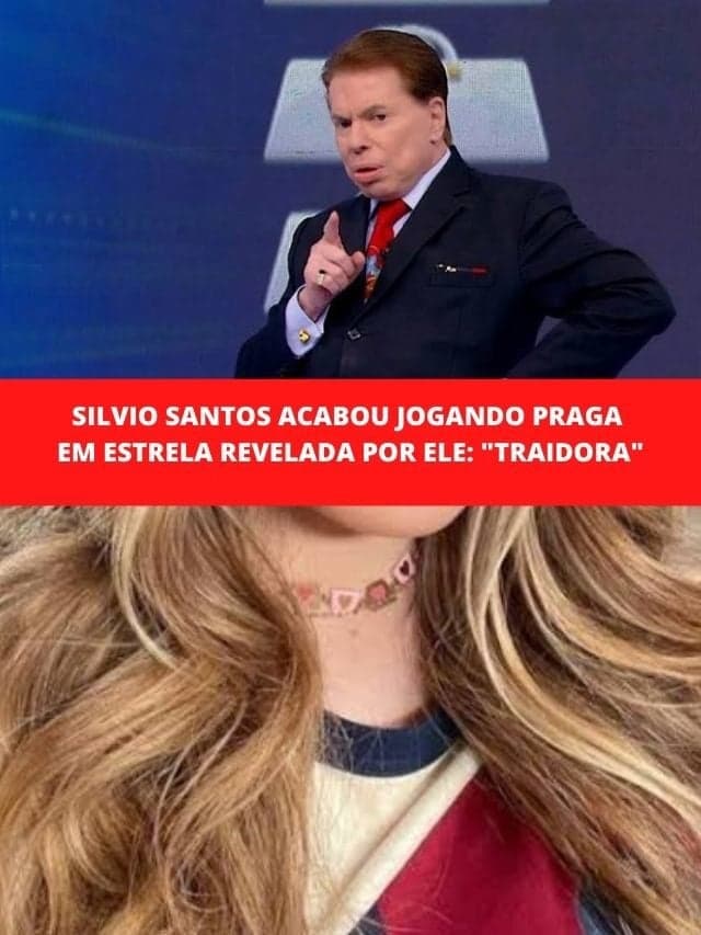 Silvio Santos acabou jogando praga em estrela revelada por ele