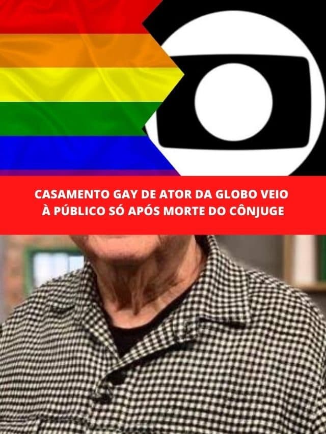 Casamento gay de ator da Globo veio à público só após morte do cônjuge
