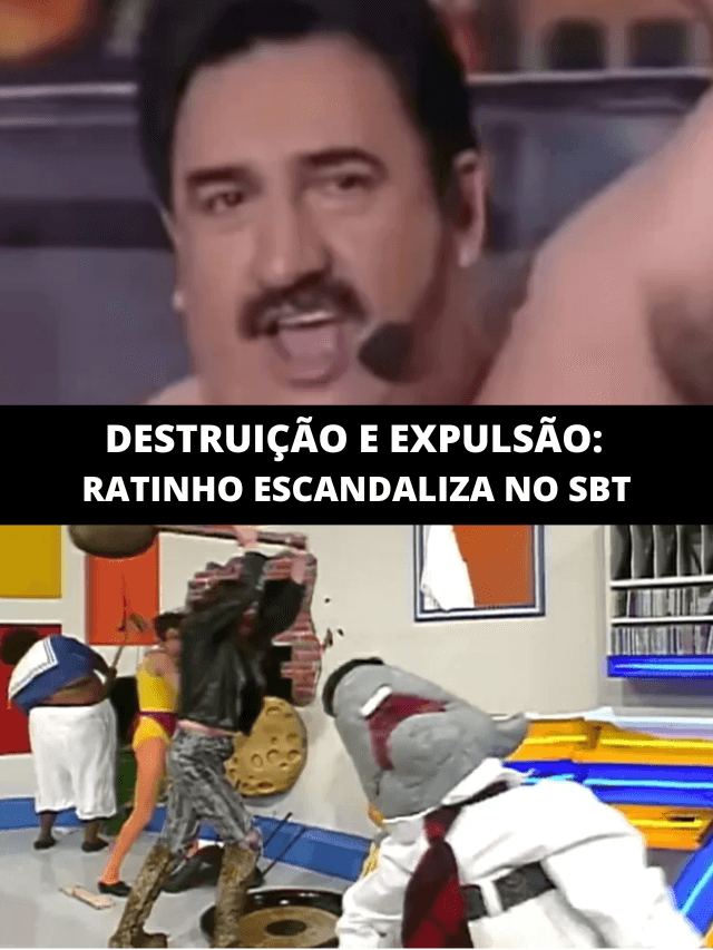 Cenário destruído, sem roupa e expulsão: O que Ratinho vive no SBT