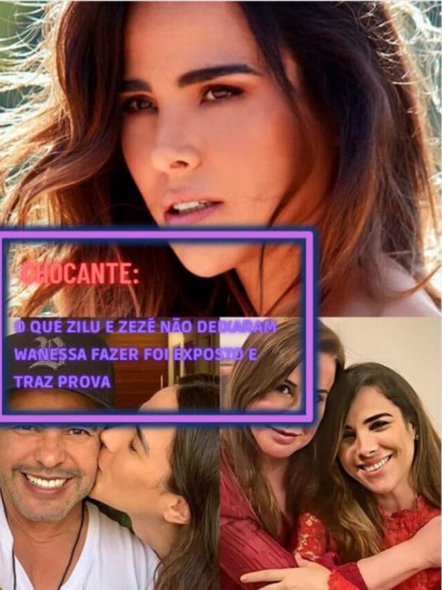 O que Zilu e Zezé não deixaram Wanessa fazer foi exposto e traz prova