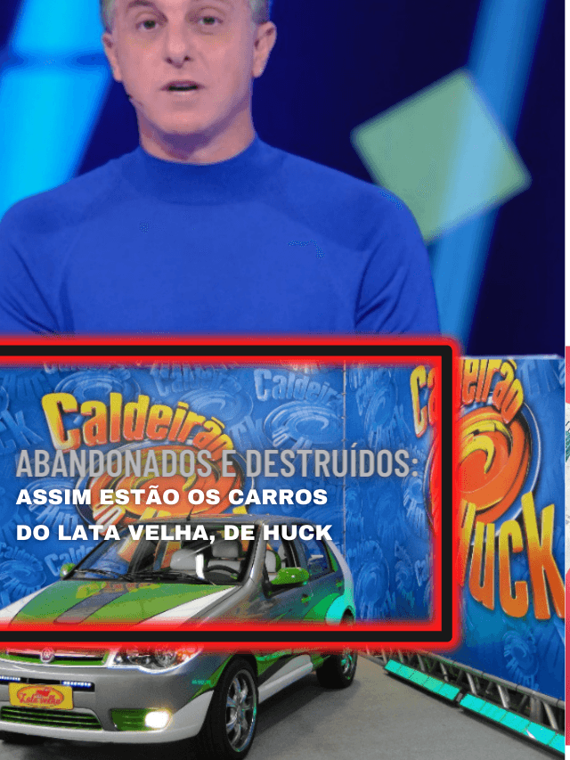 Abandonados e destruídos: assim estão os carros do Lata Velha, de Huck