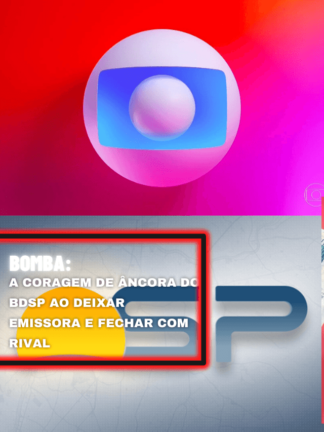 A coragem de âncora do BDSP ao deixar emissora e fechar com rival
