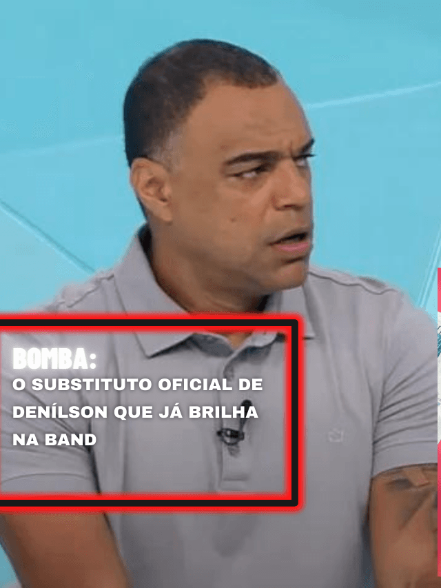 O substituto OFICIAL de Denílson que já brilha na Band