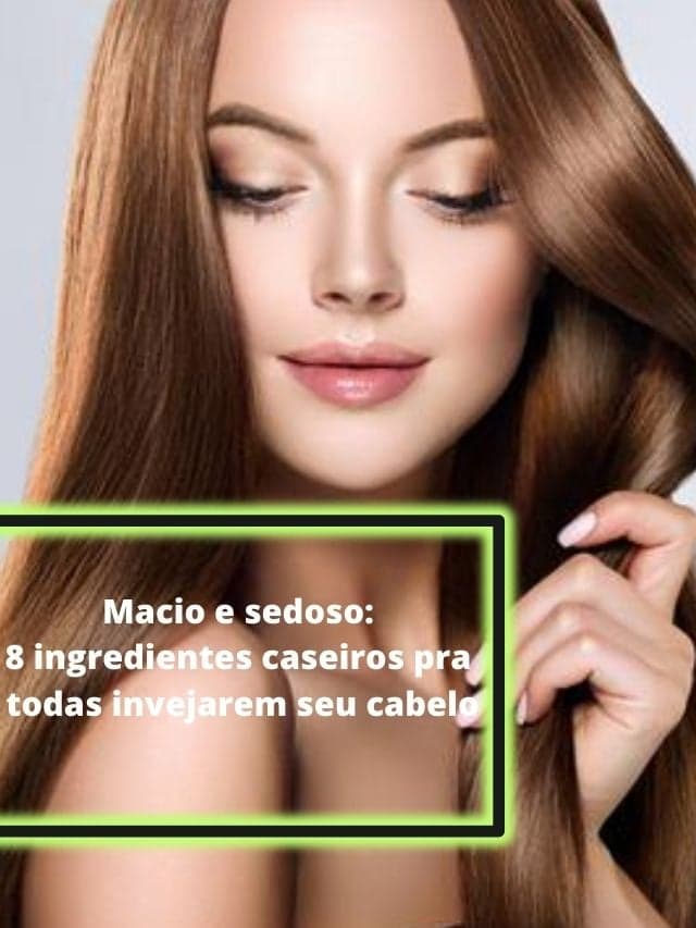 Macio e sedoso: 8 ingredientes caseiros pra todas invejarem seu cabelo