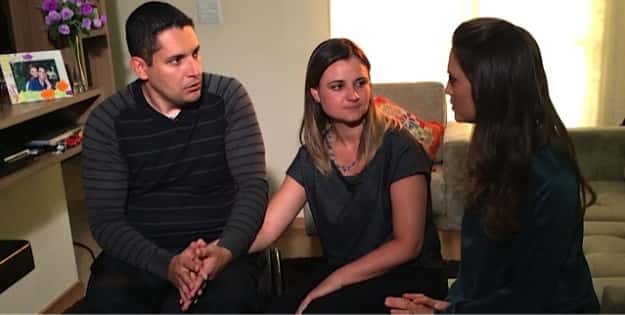 O casal vai tentar engravidar na TV