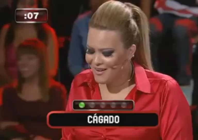 Geisy arruda comete gafe no "Mega Senha"