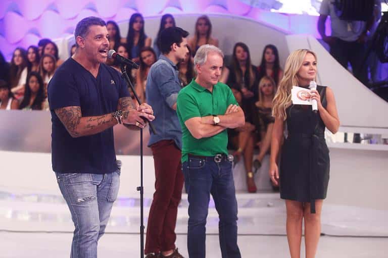 Alexandre Frota no programa "Eliana" deste domingo