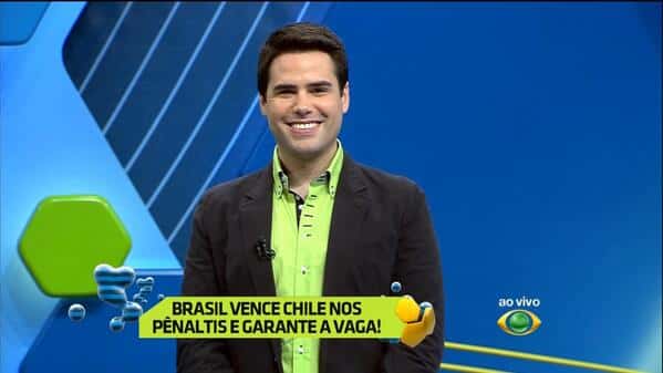 Luiz Bacci no "Band na Copa"