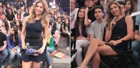 Grazi comandou o programa do próximo sábado