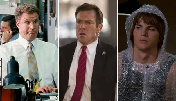 Will Ferrel, Dennis Quaid e Ashton Kutcher comandam a noite de sábado, dia 12 (Foto: Divulgação)
