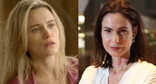 Vitória e Úrsula forjam doença (Foto: Divulgação)