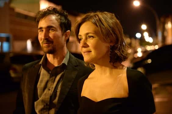 Hugo (João Miguel) e Tânia (Adriana Esteves) (Foto: Globo/Zé Paulo Cardeal)