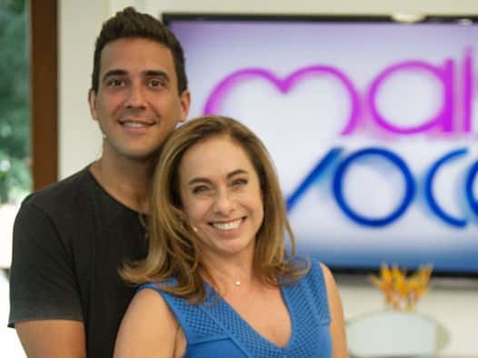 Os apresentadores roubaram a cena (Foto: Divulgação)